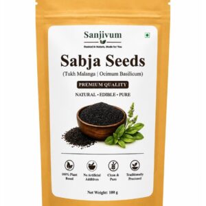 Sanjivum Sabja Seeds | Basil Seeds